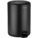 HORECANO HOME-Кош с педал 12L ЧЕРНО Ø24.2xh44.1cm (86427-ZB-002PC-BLACK) (0185177)