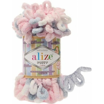 Priadza Alize Puffy Color, 100 g - 5864