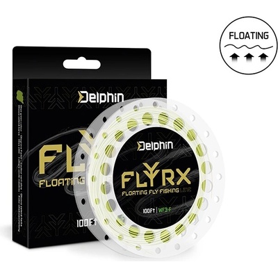 Delphin Muškárska Šnúra Flyrx Floating 100ft WF5-F