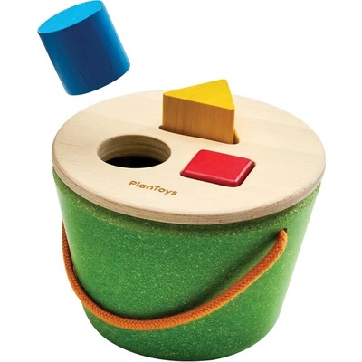 PlanToys vkladací box s tvarmi