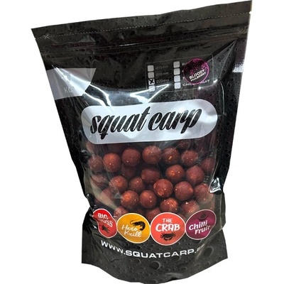 SQUAT CARP Hotové boilies Bloody Mulberry 1kg 20mm