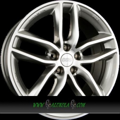 BBS SX 8,5x19 5x120 ET32 platinum silver