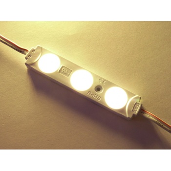 T-led LED modul 12V 0,72W 3čip 7000K studená bílá pro světelné reklamy 07901