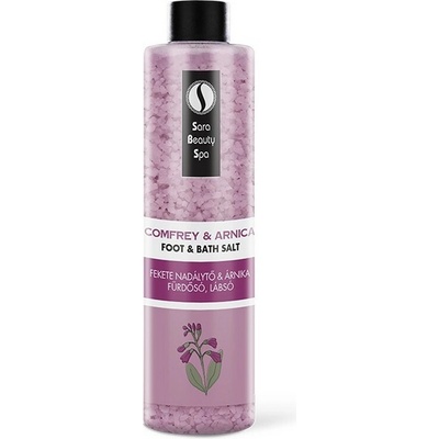 Sara Beauty Spa relaxačná soľ do kúpeľa Arnika a kostihoj 330 g