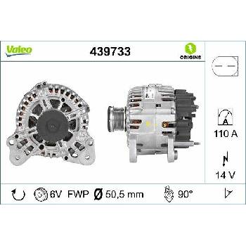 Alternátor VALEO 439733