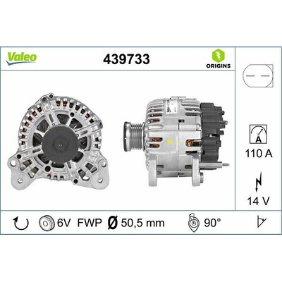 439733 VALEO generátor