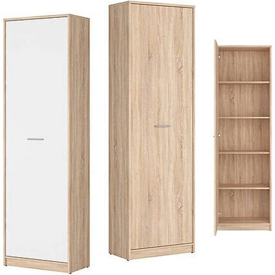 BRW Гардероб с 1 врата Nepo Plus - дъб сонома (S435-REG1D-DSO)