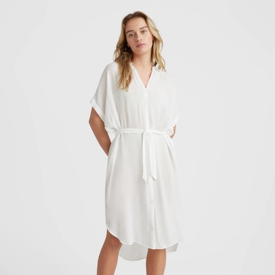 O'Neill Cali Beach Shirt Dress biela