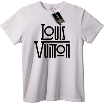 NOONEBRAND Тениска Louis Vuitton Лого - M, Black