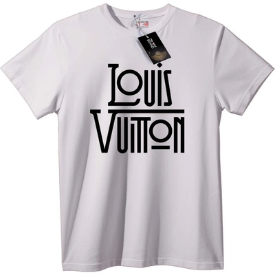 NOONEBRAND Тениска Louis Vuitton Лого - M, Black