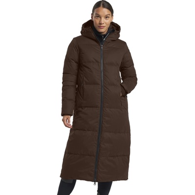 Tenson SHANNA 2.0 DOWN COAT Hnedá