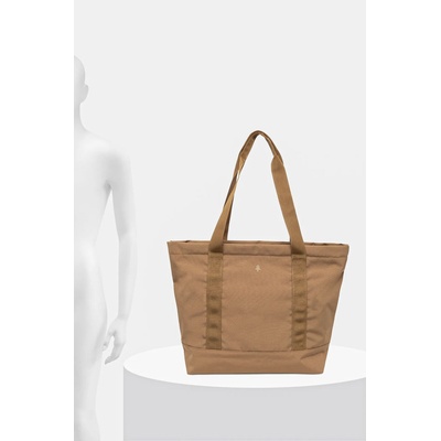 Lefrik Чанта Lefrik Strata в зелено Strata (Strata.Tote.Bag.Toffee.)