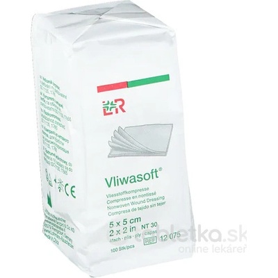 Vliwasoft Komprese nest.5 x 5 cm/4v 100 ks
