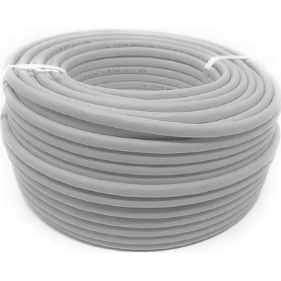 Techly ITP-C6A-FLS100 Cat6a S/FTP (S-STP), 100m, šedý
