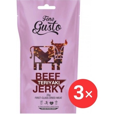 Fine Gusto hovädzie Teriyaki 3 x 25 g