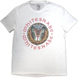 Whitesnake Donnington Snake Тениска с къс ръкав White XL (WSTS09MW04)