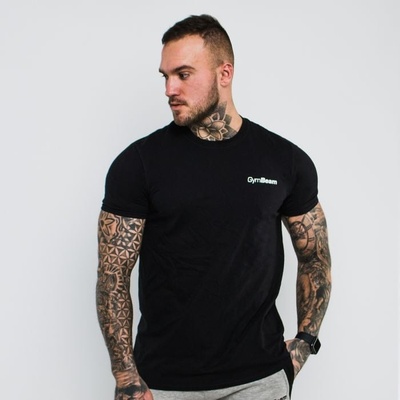 GymBeam tričko Basic Black – Zboží Dáma