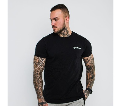 GymBeam Tričko Basic Black