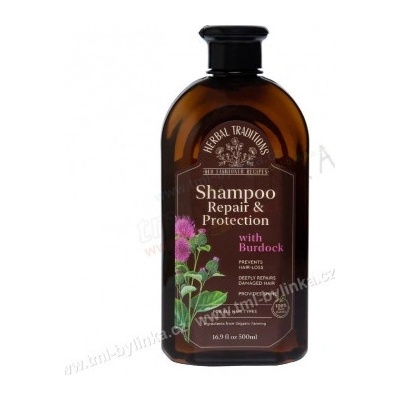 Herbal Traditions: Šampon Obnova a ochrana“ s lopuchem 500 ml