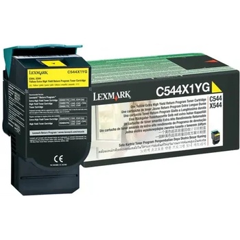 Lexmark КАСЕТА ЗА LEXMARK C544dn/C544dtn/C544dw/C544n/C546dtn/X544dn/X544dtn/X544dw/X544n/X546dtn/X548de/X548de/X548dte - Yellow - EXTRA HIGH CAPACITY - (101LEX C 544YH)