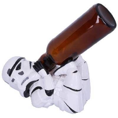 Поставка за бутилка Nemesis Now Movies: Star Wars - Stormtrooper Guzzler, 14 cm (B4891P9)