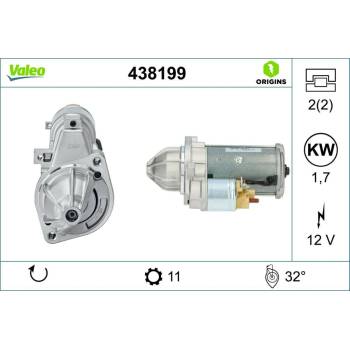 Startér VALEO 438199
