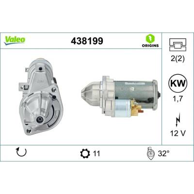 Startér VALEO 438199