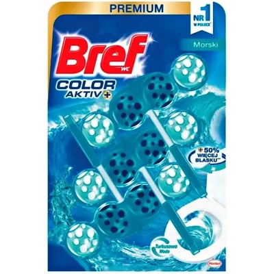 Bref Blue Aktiv Ocean тоалетно блокче 3 х 50 гр