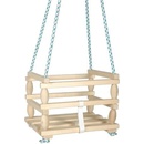 Rappa houpačka dřevěná Baby houpačka