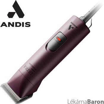 Andis AGC Super 2-Speed Brushless stříhací strojek Burgundy