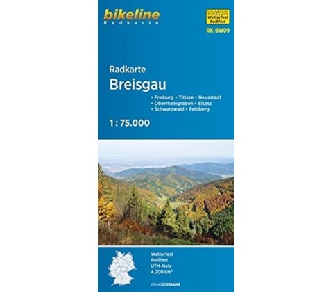 BRIESGAU CYCLE MAP GPS