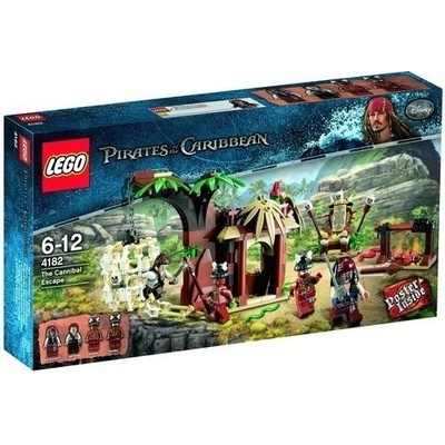 LEGO® Piráti z Karibiku 4182 Útěk před kanibaly