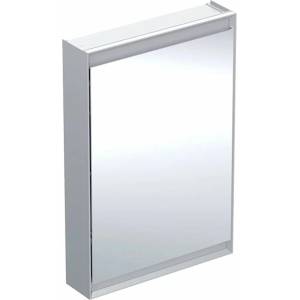 Geberit Огледален шкаф Geberit One ComfortLight ляв 60 см, анодизиран алуминий (505.810.00.1)