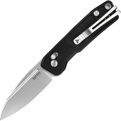 SRM Scout 14C28N Bead Blast with Black G10 handle 7229-GB