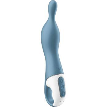 Satisfyer A-Mazing 1 - акумулаторен A-точков вибратор (син)