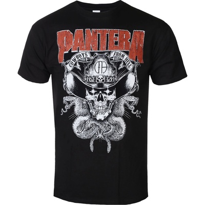 NNM мъжка тениска Pantera - CFH Texas Skull - Черна - 51397900