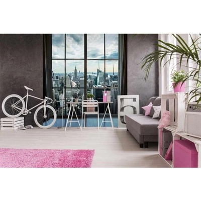 DIMEX ART Флизелинов фототапет гледка от прозореца на манхатън 225 x 250 см