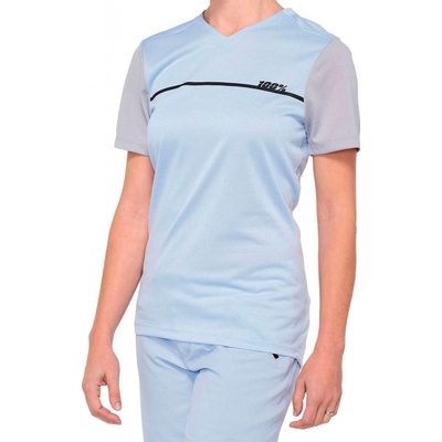 100% Ridecamp powder blue grey dámský