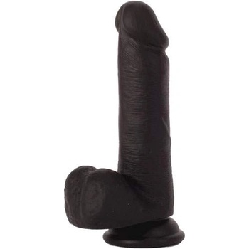 X-Men Лепяща се пенис отливка - дилдо "x men colours black" 18.5 см