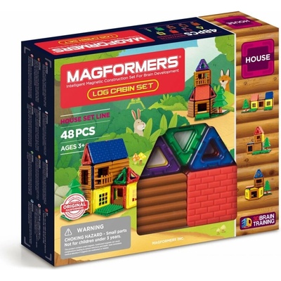 MAGFORMERS Mini zrub 48 ks