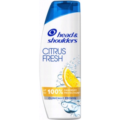 Head shoulders Head & Shoulders Šampón na vlasy Proti lupinám Citrus 2v1 400 ml
