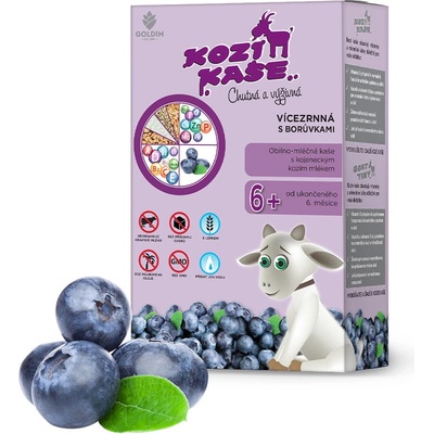 Goldim Kozia viaczrnná s čučoriedkami 225 g