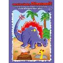 Omalovánky A4 Dinosauři –