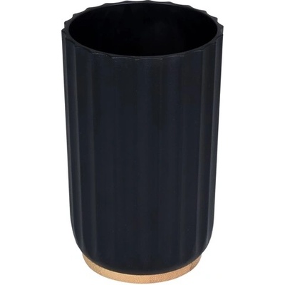 Bisk PRETO pohárik na kefky čierna 08295