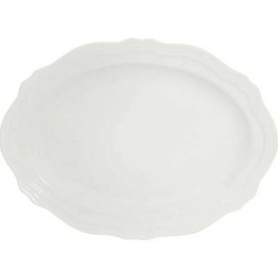 CASA DOMANI Florence Scallop Rim Oválný talíř 23x17 cm
