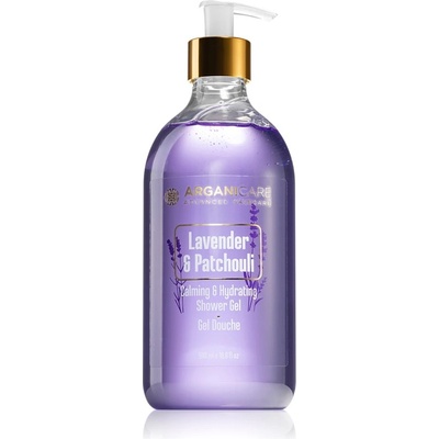 Arganicare Lavender & Patchouli успокояващ душ гел 500ml