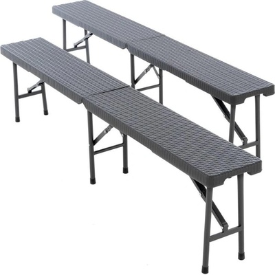 Garthen 71766 antracit 180 cm 2 ks