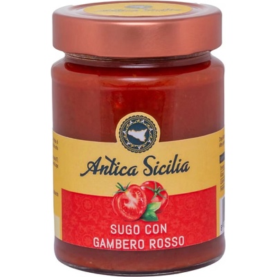 Antica Sicilia Rajčatová omáčka s červenými krevetami 280 g