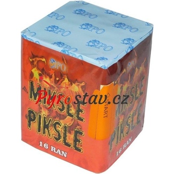 Ohňostroje SIPO Kompakt MIKSLE PIKSLE 16 ran