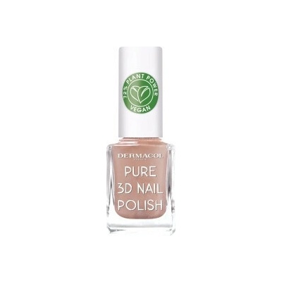 Dermacol Pure 3D prírodný lak na nechty odtieň č. 06 11 ml